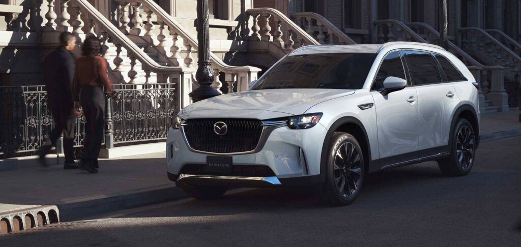 MAZDA+CX90+ +BLANCO+CALLE