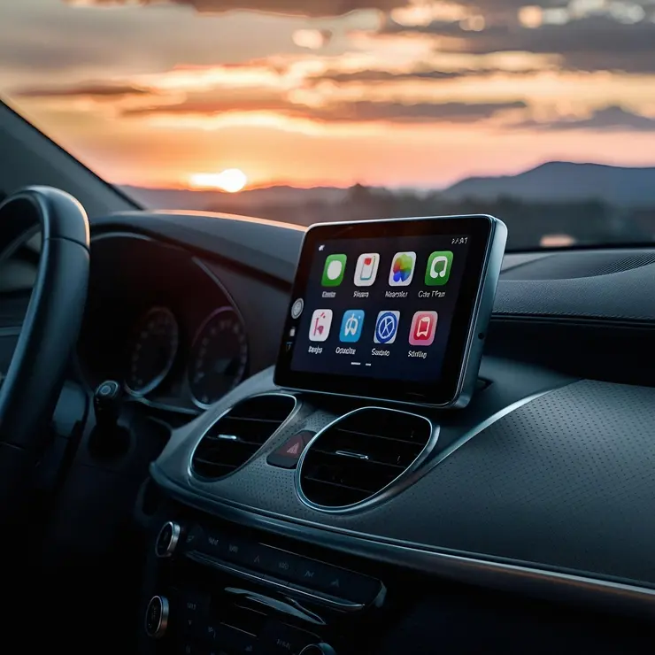 Pantalla de Apple Car Play inalámbrico