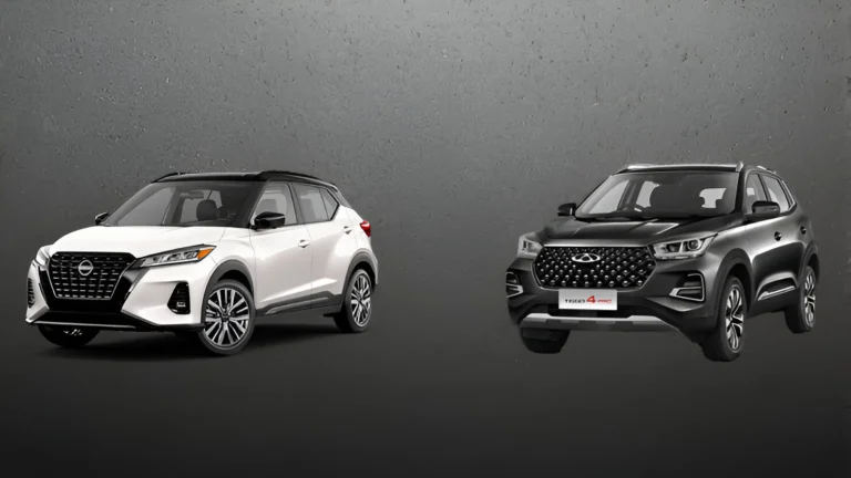 Nissan Kicks vs Chery Tiggo 4 diseño