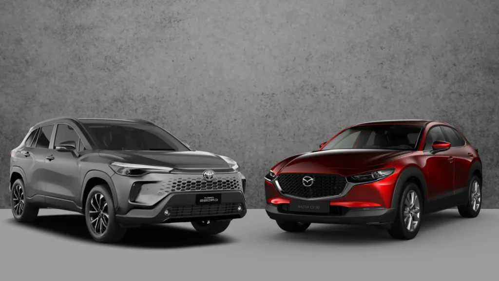 Toyota Corolla Cross vs Mazda CX-30