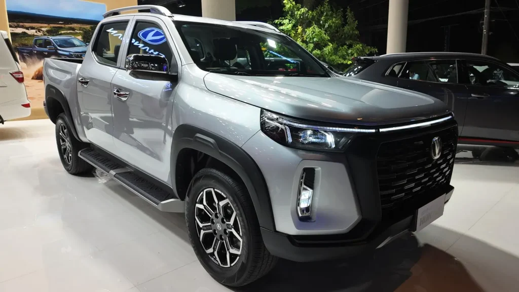 Diseño exterior de la Changan Hunter Plus 2026