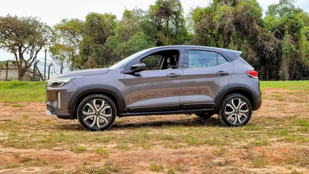 Parte exterior lateral del Fiat Pulse