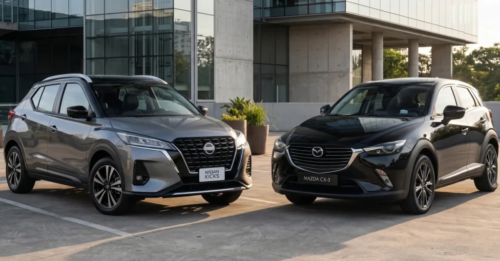 Comparativa entre Mazda CX-3 y Nissan Kicks