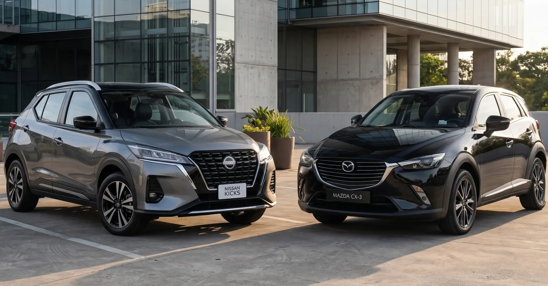 Comparativa entre Mazda CX-3 y Nissan Kicks