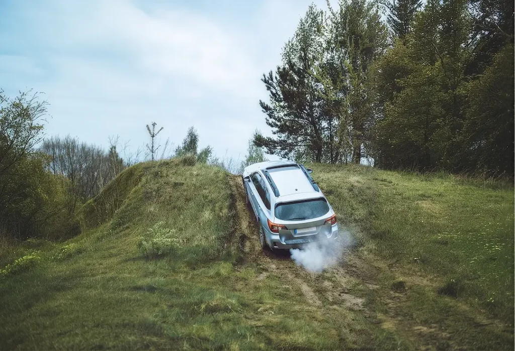 Auto que tironea en altura por falta de potencia