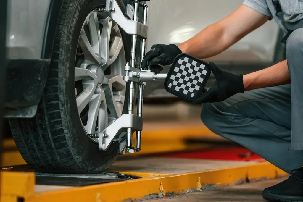 Balanceo de auto para solucionar volante que vibra