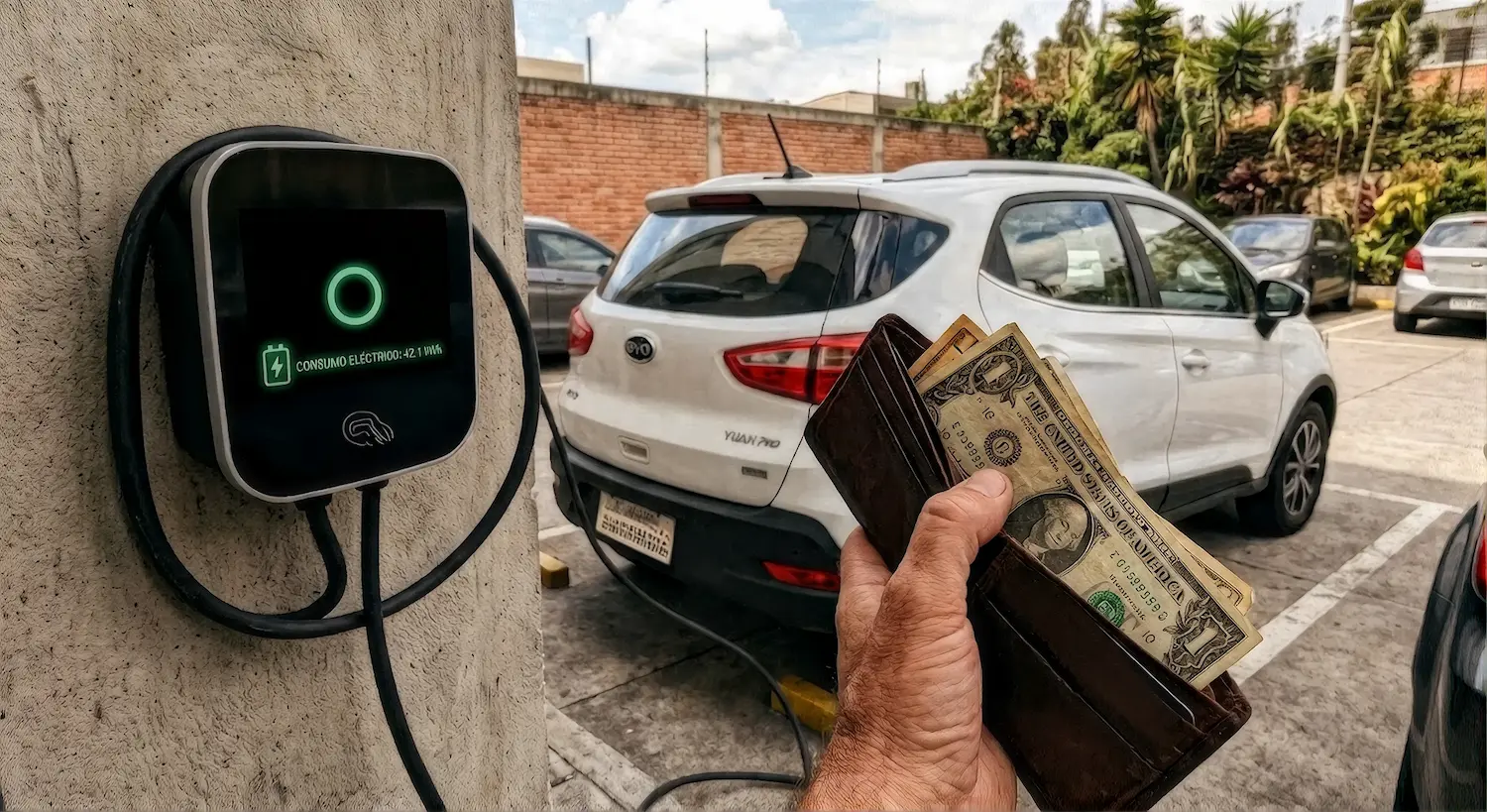 Cuánto cuesta cargar un auto eléctrico en Ecuador
