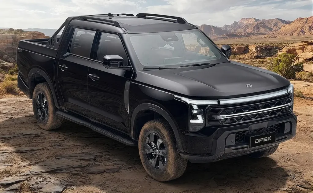 DongFeng Z9 PHEV negra de diseño moderno